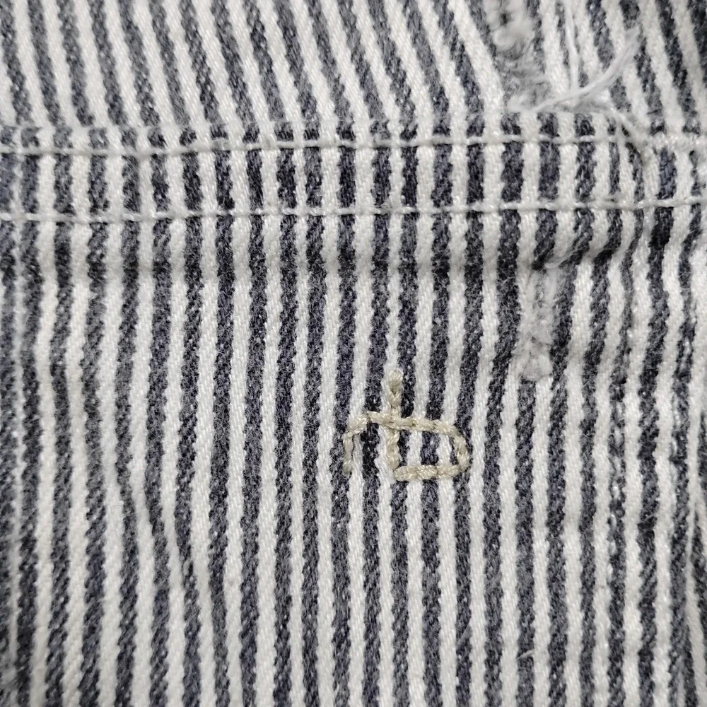Rag & Bone Stripe Skinny Jeans Women's 29 Dobby Stretch Net-A-Porter Distressed